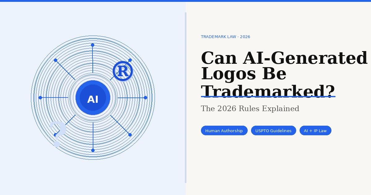 Can AI-Generated Logos Be Trademarked The 2026 Rules Explained