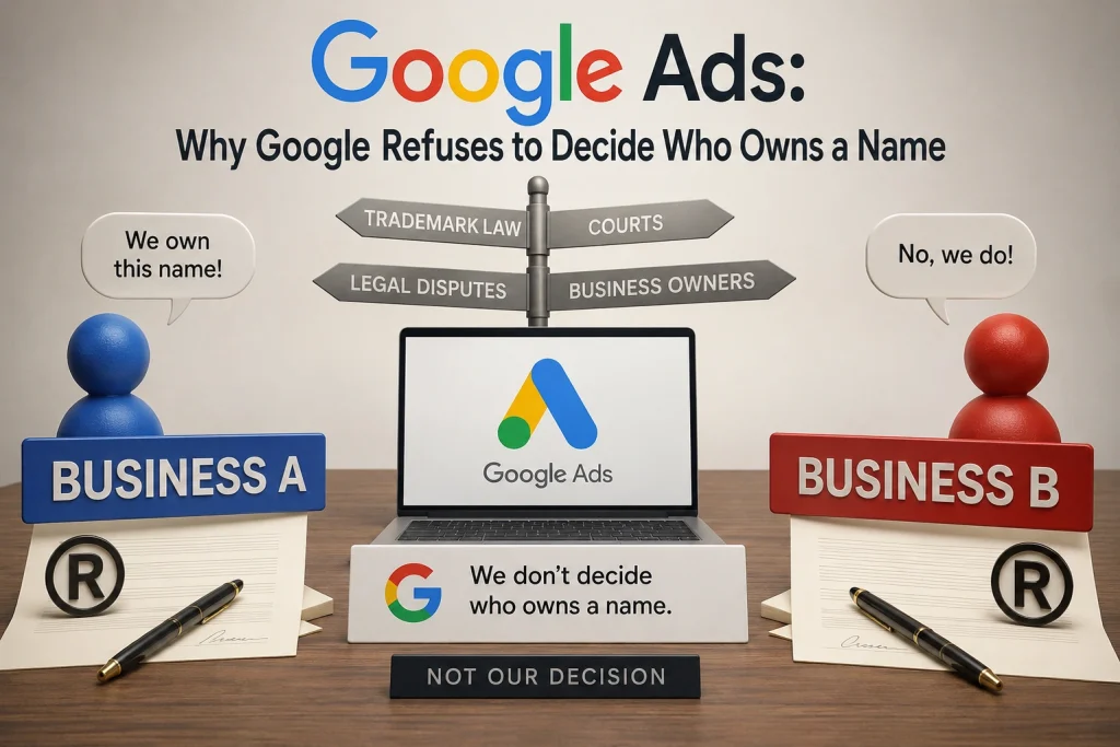 Why Google Refuses to Decide Who Owns a Name